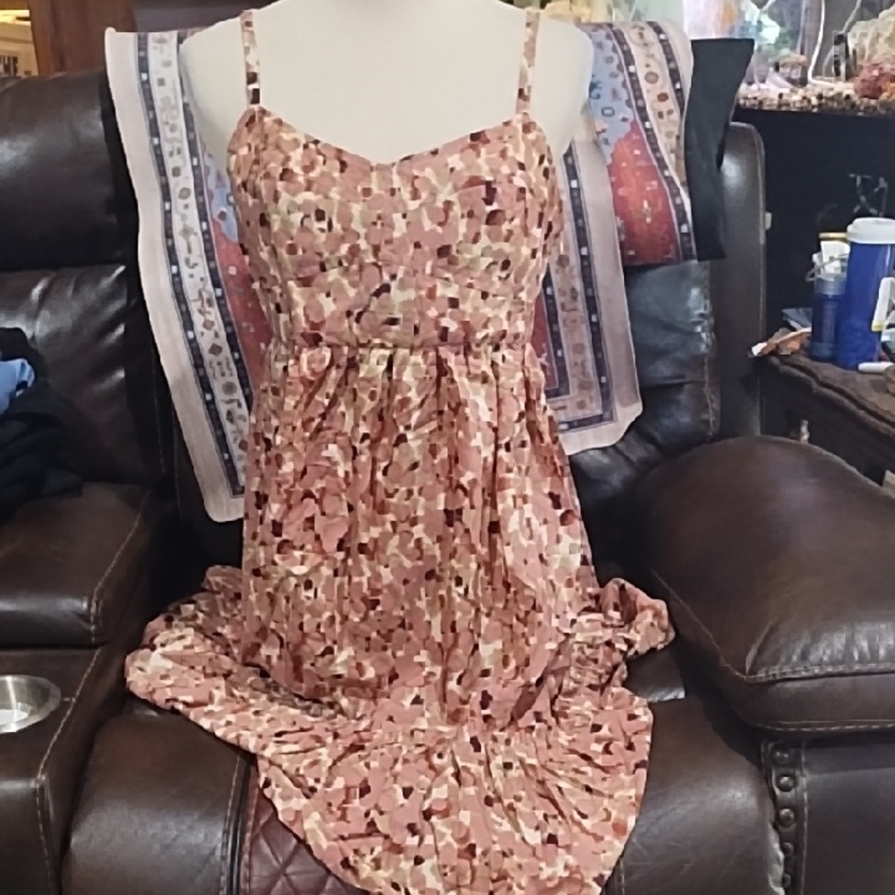 Fossil Pink and Beige Dress